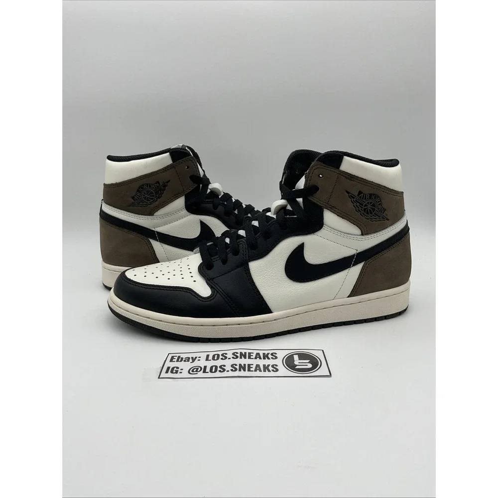 Size‎ 10 - Jordan 1 Retro OG High Dark Mocha (555088-105)